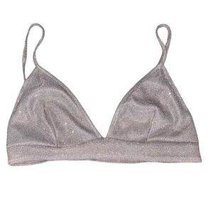 Nasty Gal Glitter Bralette